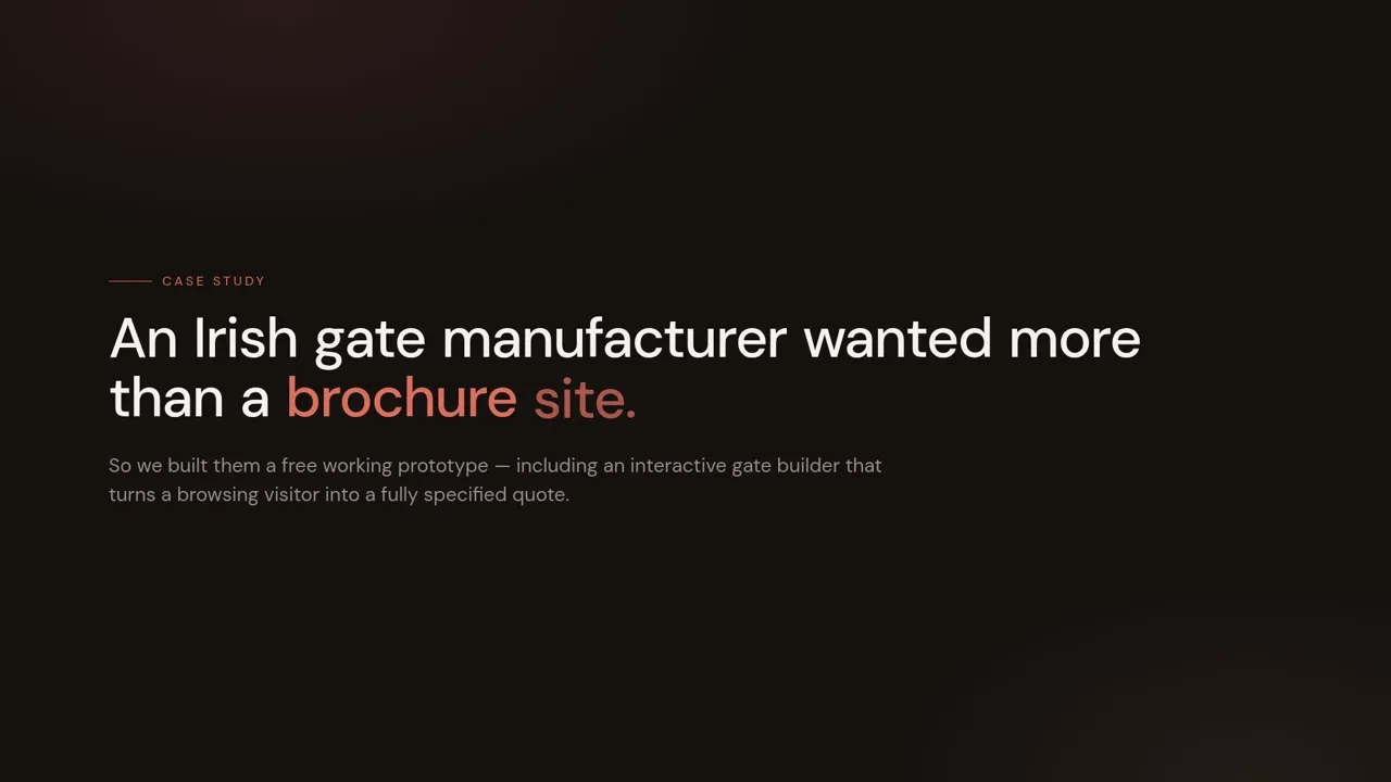 Quote Configurator preview