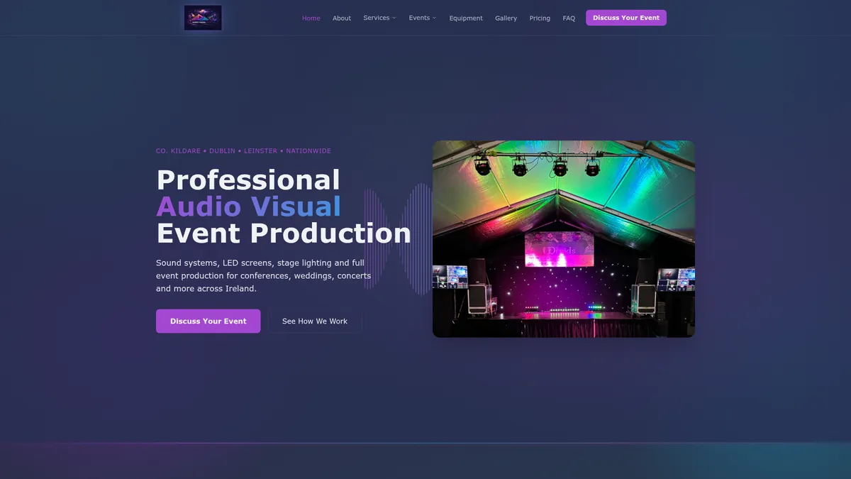 Audio Visual Events preview